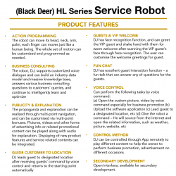 Service Robot (Black Deer) HL Series - Image 3