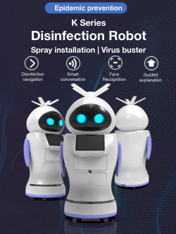 Dry Mist Disinfectant Robot K Series